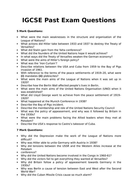Past papers/Sample questions .